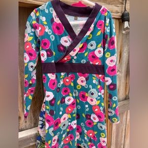 Tea Collection Dress: Floral 3/4 Sleeve Size 6